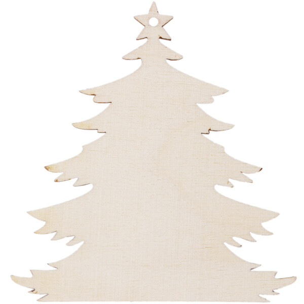 Weihnachtsbaum Anhnger 8 x 8 cm
