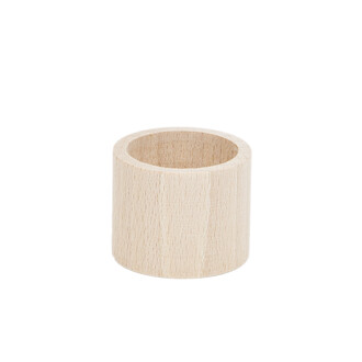 1 Stck Holz Servietten Ring gerade Form Holz...