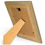Stand- und Wandrahmen, Holz, Glasscheibe, 13 × 18 cm, Fotorahmen