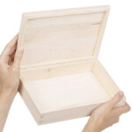 Küchenkiste Holz 24 x 17 x 5,5 cm