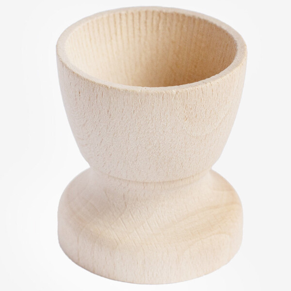 Holz Eierbecher, Becher für Eier, Eierhalter FSC Holz