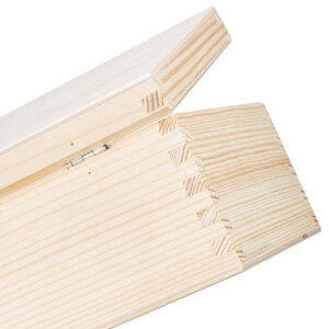 Deckel Box 16,5 x 12 x 8 cm Holzkiste
