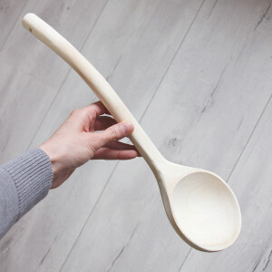 Holzlöffel 41 cm Schöpfkelle Saunakelle...