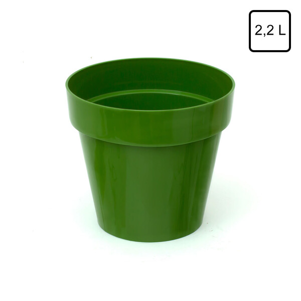 bertopf 2,2 Liter Blumentopf  17 cm glnzend