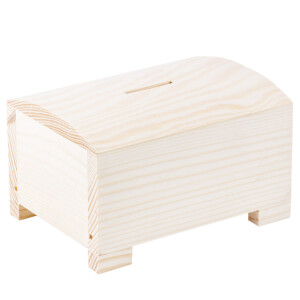 Spardose aus Holz, Geld Dose Sparbüchse mit...