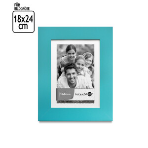 Bilderrahmen, türkis, Fotorahmen, Glasscheibe,...