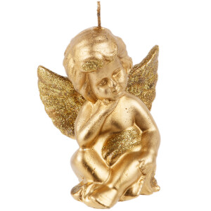 Engelskerze in Gold Filigrane Handarbeit für dein...