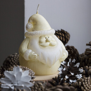 Weihnachtsmannkerze, Weihnachtskerze, Kranzkerze als...