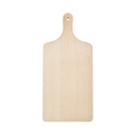 Schneidebrett Holz mit Griff 40 x 18 cm, Holzschneidebrett