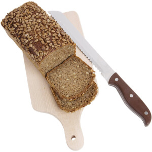 Holz Brettchen mit Griff 30 x 14 cm