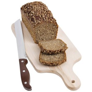 Tagesbrettchen Griff 35 x 16 cm Holzbrettchen