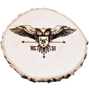 Baumscheiben 3er-Set Holzdekoration Ø 15 - 20 cm