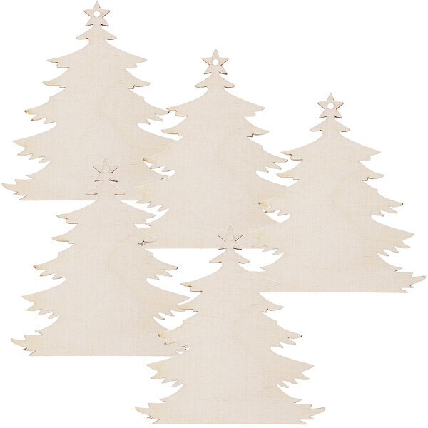 Weihnachtsbaum Anhnger 8 x 8 cm