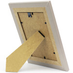 Holz-Bilderrahmen 20 × 25 cm, Glasscheibe, Bilderformat 13 × 18 cm