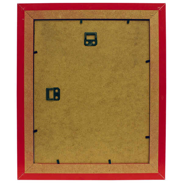 Rahmen Fotorahmen Rot DIN A4 Bild Format 24 x 30 cm Hoch und Querformat