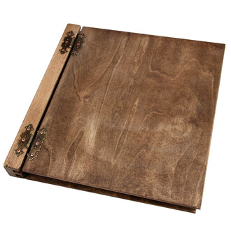 gro�es 3,5 kg schweres XXL Holzalbum