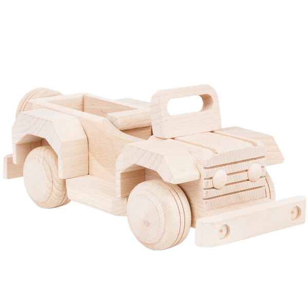 Jeep Holzspielzeug Holzauto