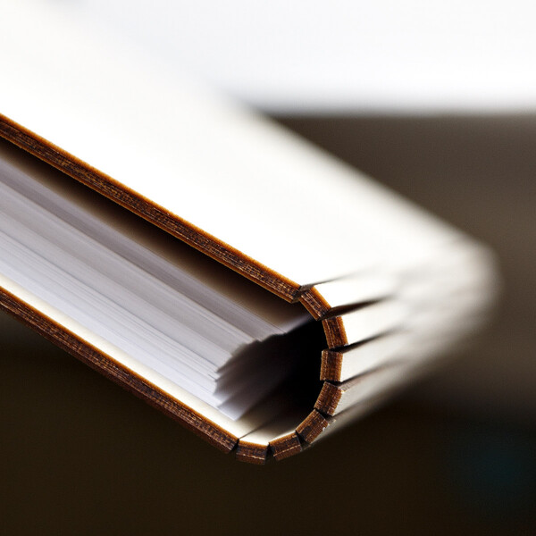 Ringbuch Herz Prsentationsmappe DIN-A4-Holzordner Holzmappe