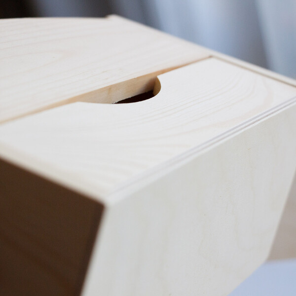 Schreibtisch Organizer aus Holz mit Schublade 2lagig