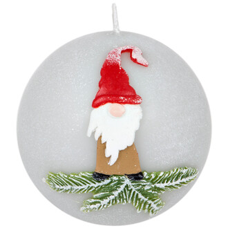 Kugelkerze zu Weihnachten Kugelkerze zu Weihnachten