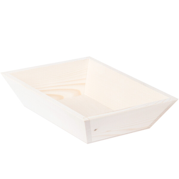Holz Schale 25 x 20 x 6 cm Dekoschale Obstsschale Stiftebox
