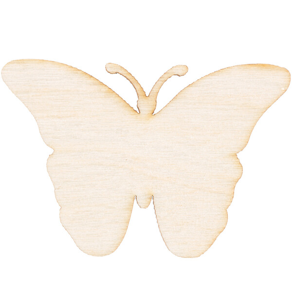 Osterdekoration Schmetterling 5 x 3,4 cm Holz