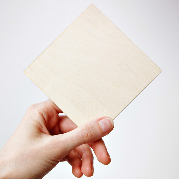 Bierdeckel 10 x 10 cm quadratisch, Untersetzer