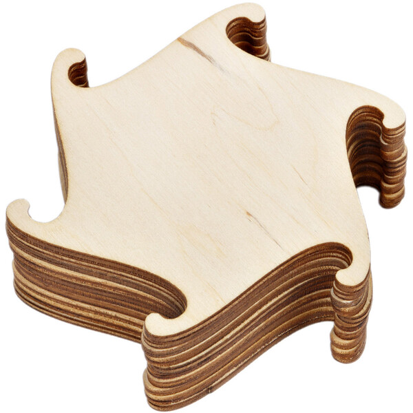 Puzzle als Untersetzer 10 x 10 cm unendlich erweiterbar