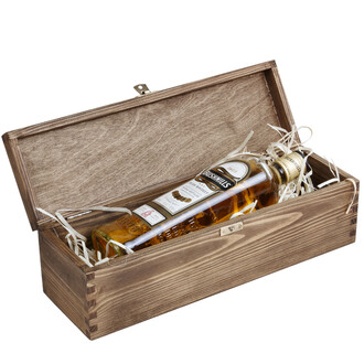 Geschenkkiste fr Spirituosen in Eiche Dunkel