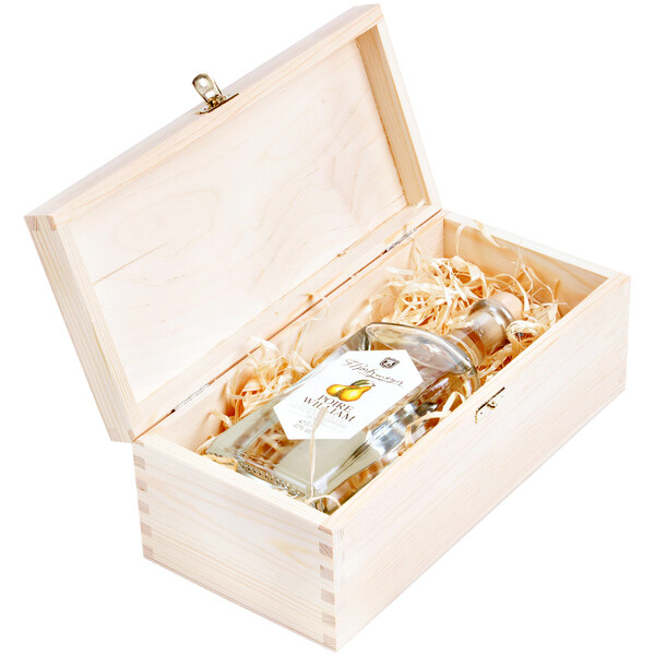 Geschenkbox aus Holz für Spirituosen