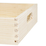Holztablett gerade 20 x 30 cm aus Birkenholz, Serviertablett