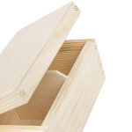 Holzkiste mit 2 Fächer 16,5 x 9,5 x 8 cm Organizer