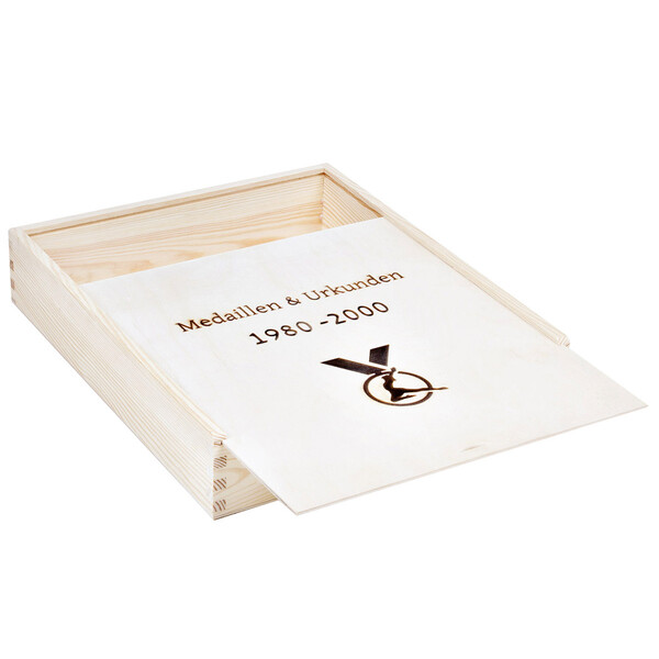 gravierte Holz-Box für Dich, zur Hochzeit oder als Holz Geschenkkiste