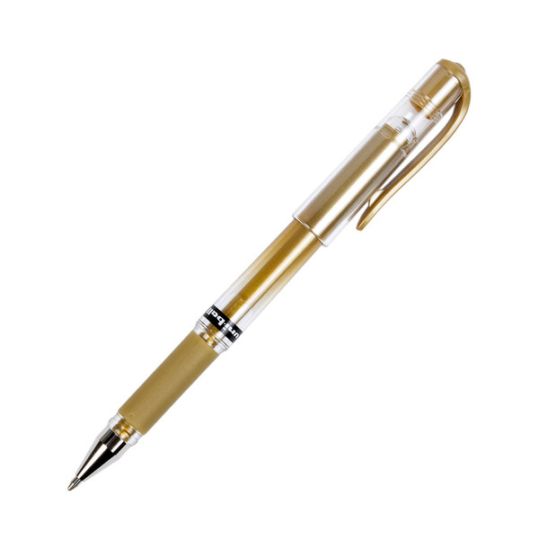 Stift in Gold Gelschreiber für schwarze Fotoalben aus Holz