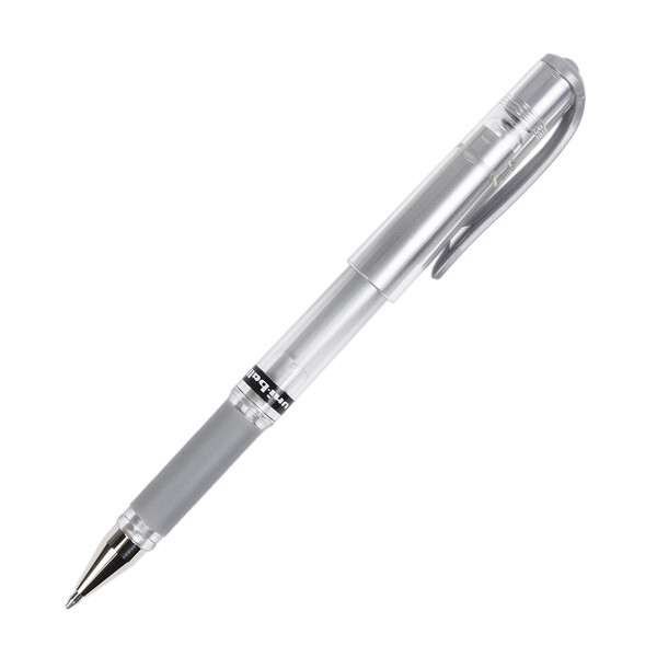 Stift Gelstift in Silber fr schwarze Seiten auf Holzalben