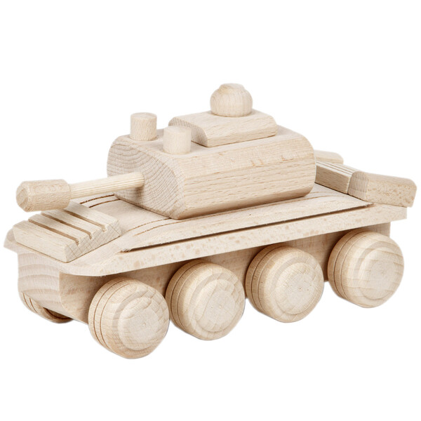 Panzer aus Holz