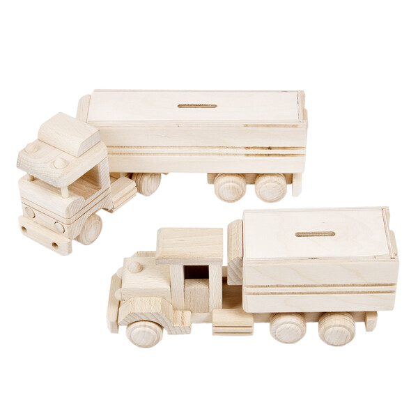 Holz Spardose Oldtimer Kinderspielzeug Auto Holzspielzeug Sparbüchse