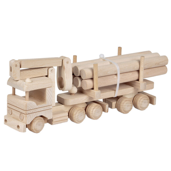 Holz Laster mit HDS Kran