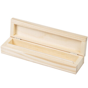 Holz Kugelschreiber Geschenkverpackung 20 x 5 x 4 cm Holz