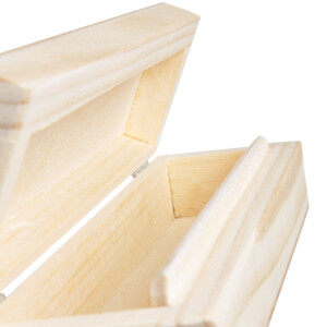 Holz Kugelschreiber Geschenkverpackung 20 x 5 x 4 cm Holz