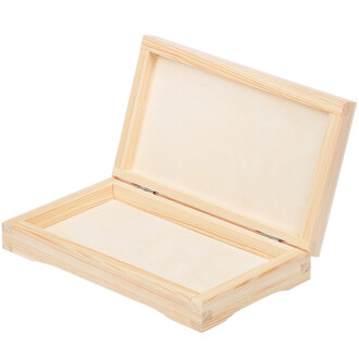 Holzbox 20,5 x 12 x 4 cm Geschenkkiste