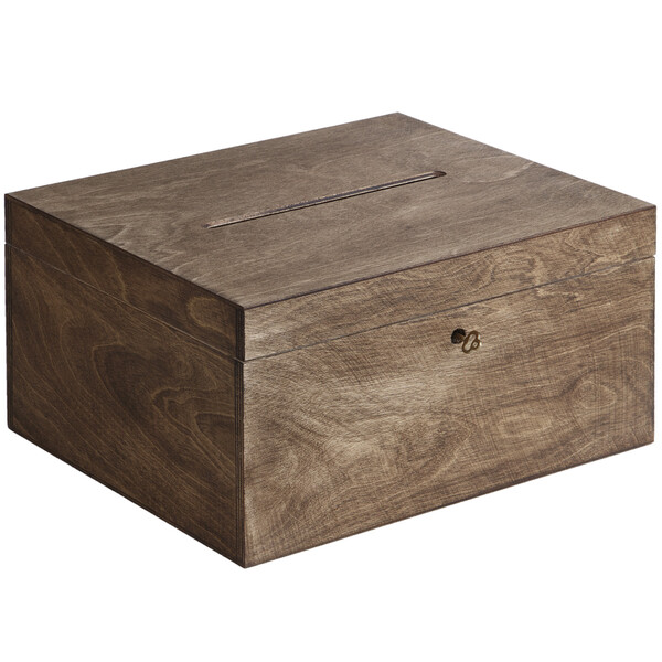 Kiste für Geldgeschenke Hochzeit Kiste Kartenbox Holz Spendenbox Sammelbox