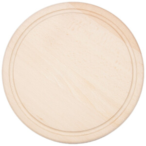Schneidebrett rund Ø 25 cm Holzbrett...