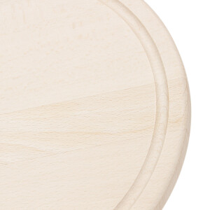 Schneidebrett rund Ø 25 cm Holzbrett Küchenbrett Vesperbrett
