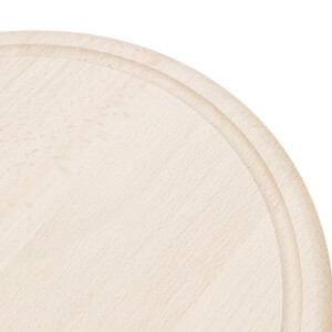 Schneidebrett rund Ø 30 cm Holzschneidebrettchen Tranchierbrettchen