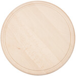Schneidebrett rund Ø 30 cm Holzschneidebrettchen Tranchierbrettchen