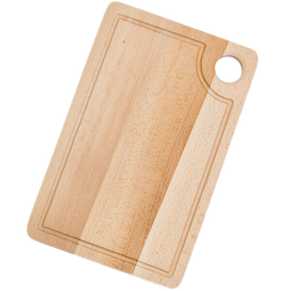 Haushaltsbrett Holz 34 x 22 cm Schneidebrett rechteckig