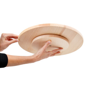 Drehbare Anrichte Ø 35 cm, Servierplatte aus Holz