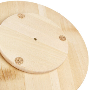 Drehbare Anrichte Ø 35 cm, Servierplatte aus Holz