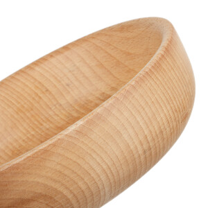 Buchenholz Holzschale 0,6 Liter Ø 16,5 x 6 cm